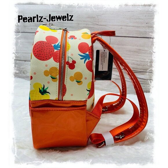 Loungefly Disney Mickey Mouse Spring Fruit Mini Backpack-BoxLunch Exclusive -NWT main image 5